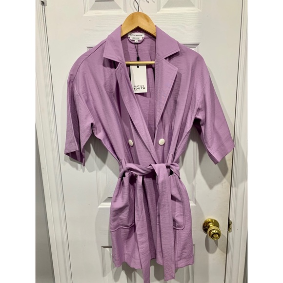 Valentina “Lilac” Blazer Dress by “Native Youth” - Picture 5 of 8